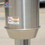 Stainless Steel Mushy Stable Fuselage Potato Crusher Machine Multi Knives Garlic