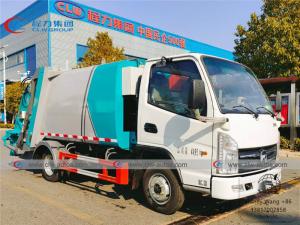 Wholesale KAMA 4x2 LHD 4500 Liters Garbage Compactor Truck from china suppliers