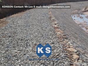 Wholesale Hexagonal Fence Gabion Basket / Gabion Wire Cages Rock Retaining Wall from china suppliers