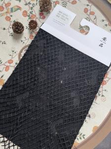 Wholesale 130CM Contemporary Textile Art 100 Polyester Microfiber Fabric With Pleating Embroidery from china suppliers