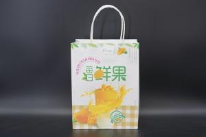 Wholesale Sturdy Biodegradable Kraft Paper Bags Eco Friendly Materials Choice from china suppliers