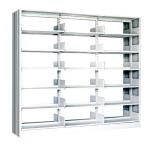 Large Storage Capacity Metal Office Bookshelf Knock Down Office Depot Bookshelve
