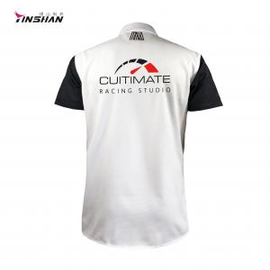 Wholesale Custom Graphic Logo Design Breathable Sports Racing T-shirt for Performance Enhancement from china suppliers