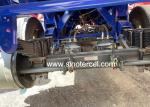 Tri Axles Flat Bed Semi Trailer Blue 40ft Flatbed Semi Trailer