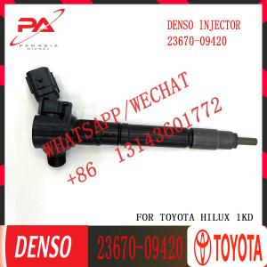 Wholesale 295700-0550 23670-09420 Common Rail Fuel Injector For Toyota Fortuner Hilux Land Cruiser 1GD-FTV ENGINE from china suppliers