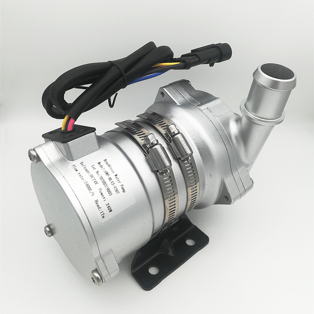 24VDC 240W coolant pump for electric truck thermal management BLDC EWP with PWM control 2400L/H 17M lift head
