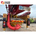 Quality Benz Chassis 49m Sanys Truck-mounted Concrete Pump Boom Placer