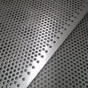 Wholesale 2mm Round Hole Perforated Stainless Steel Mesh Sheet 3.5mm Pitch Grade 304 316l from china suppliers