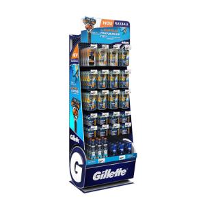 Wholesale Shavers Pegboard Display Stands Demountable Supermarket Display Shelves With Hooks from china suppliers