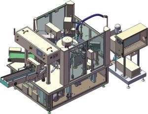 Wholesale 20ppm Conveying Rotary Pouch Filling Machine , Premade Pouch Packaging Machine Liquid from china suppliers