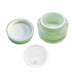 Luxurious Double Layer Acrylic Plastic Cosmetic Packaging Cream Jars 10g 15g 20g