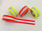 Sew On Fire Resistant Reflective Fabric Tape FR Reflective Tape For Safety Wear