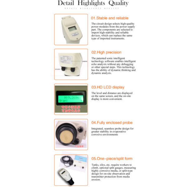 Ultrasonic Liquid Level Gauge