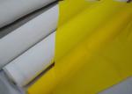 45" White 160 Mesh Screen Polyester Printing For Glass / Ceramic , FDA Listed