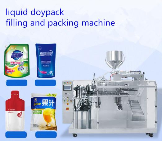 Oil Premade Bag Doypack Packaging Machine Rapeseed Oil Pouch Packaging Machine