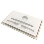 Biodegradable Bagasse Pulp Molded Gift Paper Tray Packaging Color Pulping Paper