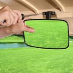 Golf Cart Center Mirrors Rear View Mirrors Fits Club Car EZGO YAMAHA Adjustable