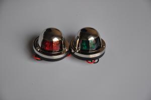 Wholesale Marine Boat Yacht Light Stainless Steel LED Bow Navigation Lights One Pair from china suppliers