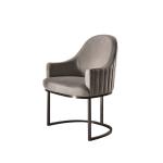 0.6x0.92m Luxury Modern Dining Chairs Leather Luxus Esszimmerstuhl