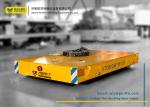 Armored Line Powered Workshop Rail Transfer Cart / Industrial Material Handling