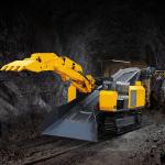 2km Speed Tunnel Crawler Mucking Loader Machine Energy Efficiency