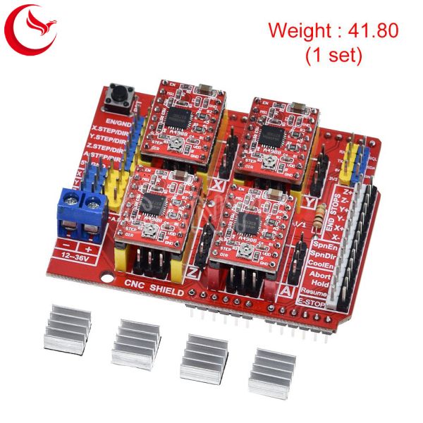 V3 Engraving Machine IO ports A4988 Driver Expansion Board