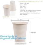 Colorful Biodegradable Bamboo fiber travel cup,Biodegradable 8 Oz White China