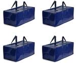 Travel Tote Should Handle Bags, Grid Bag with Zipper 160 GSM Big PP Laminated