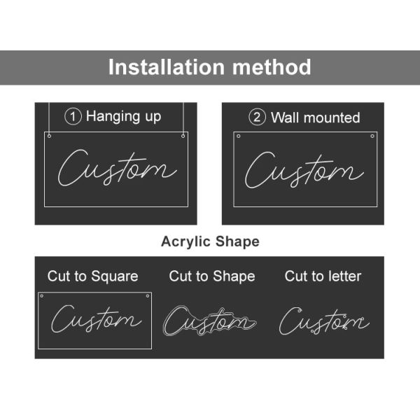 Business Store RGB LED Neon Flex Light Rope Sign Wall Decor IP65 ODM