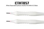 Disposable Manual Tattoo Pen Permanent Makeup Microstroking Pen 21 Round Blade