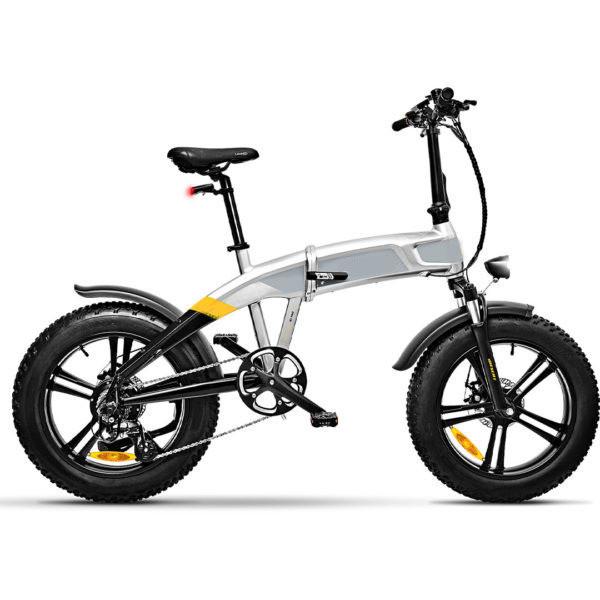 20in Electric Fat Folding Bike with 10.4 AH Battery Capacity and Aluminum Alloy