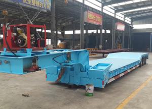 Wholesale 3 Axle Heavy Duty Low Loader/Lowbed/Lowboy Semi Trailers for Excavator Transport from china suppliers