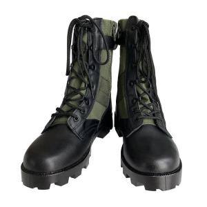 Wholesale Comfortable Men's Green Hiking Boots with Durable Rubber Sole and Oxford Leather from china suppliers