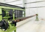 Double Twist Gabion Production Line 2300mm Net Width 22.0kw With High Speed