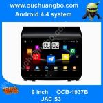 Ouchuangbo car radio audio DVD navi for JAC S3 2015 with spanish chile map quad