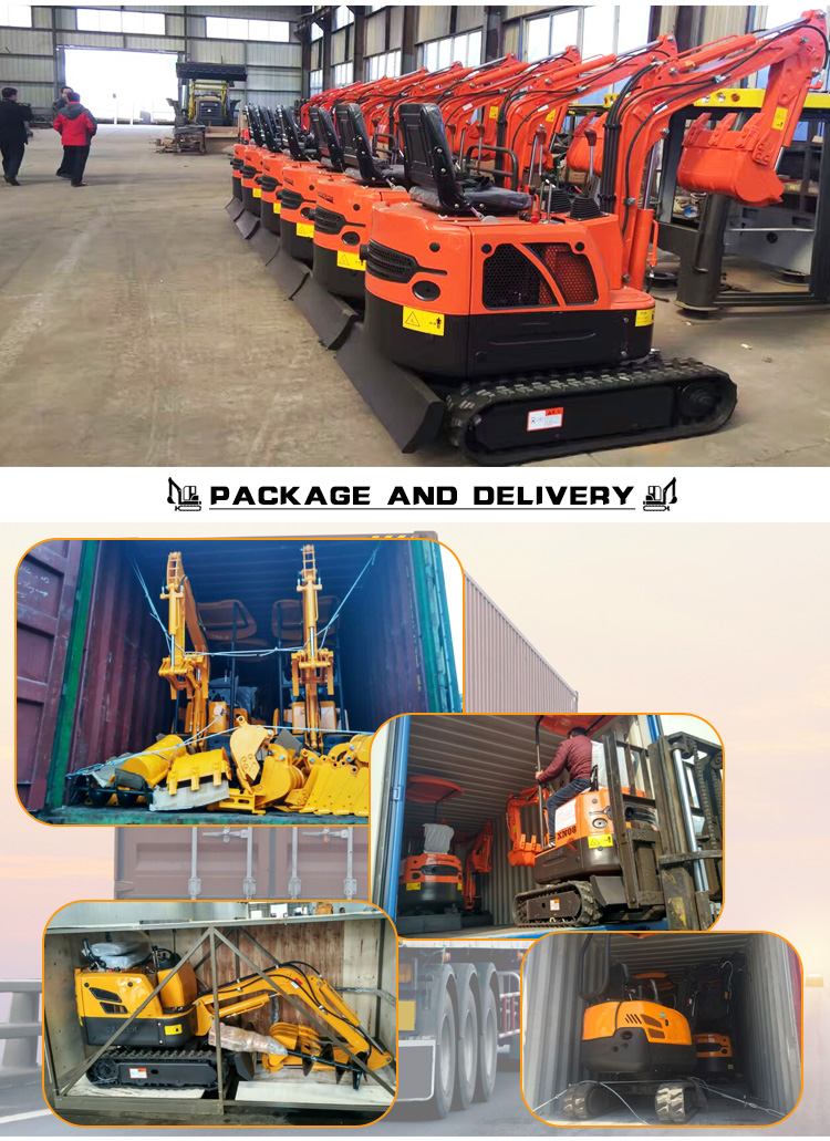 1.8 ton Mini Hydraulic Crawler Excavator With 0.045cbm Bucket