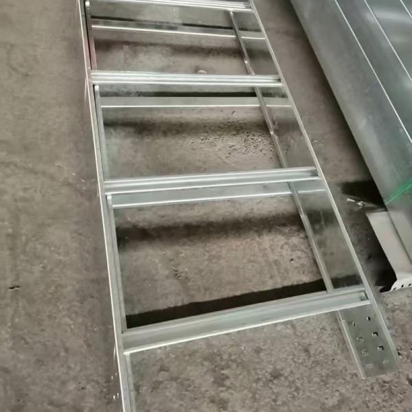 Versatile And Durable Ladder Rack Cable Tray Wall Mounted Floor Mounted 3mm 6mm Wire Diameter For Cable Management