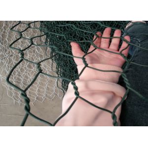 Anti - Aging Hexagonal Chicken Wire Mesh , Chicken Mesh Wire Fencing
