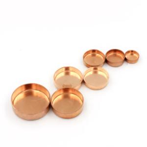 Wholesale NPT Thread Type Copper Pipe Cap Temperature Rating Up To 400°F from china suppliers