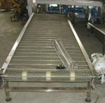 25.4mm Pitch 304 SGS Steel Mesh Conveyor Belt With Chain Link