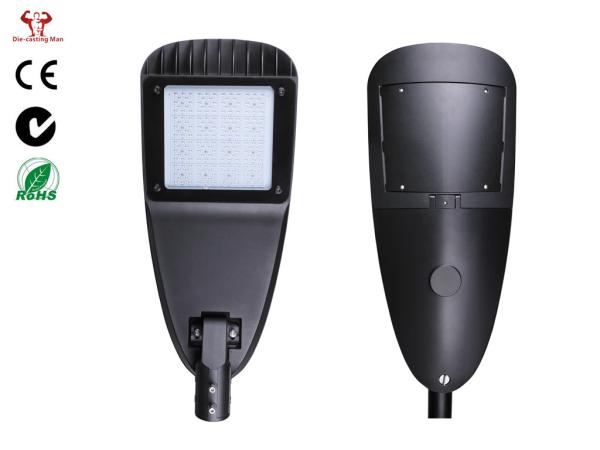 Die Casing Aluminium LED Street Light Fixtures AC90 - 305V ZHSL-15 80W 60mm Pole