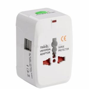 China 2 USB Global Travel Adapter , Multi Function 931L 250V Smart Socket Adapter Plug on sale