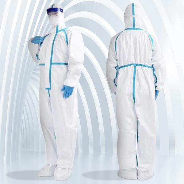 Medical Use Water Proof Disposable Safety Suit Protective Coverall Non - Woven