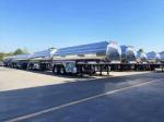 Tractor With Aluminum Alloy Fuel Tank Trailer 50cbm Fuel Tanker Truck