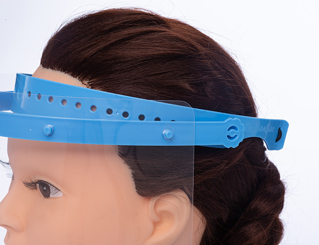 Disposable Medical Protective Face Shield PET And PC Material