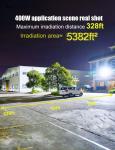 Outdoor LED Flood Light 24000LM Super Bright with 6000K Daylight White