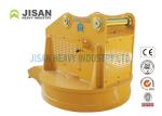 Crane / Forklift Excavator Attachment , Round Scrap Lifting Magnet Ripper