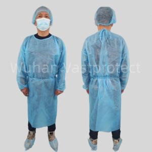 Wholesale Medical Grade Disposable Surgical Gown Fluid Proof Antistatic Protection Hypo Allergenic Comfort Knitted Cuffs VASTPROTECT-501 from china suppliers