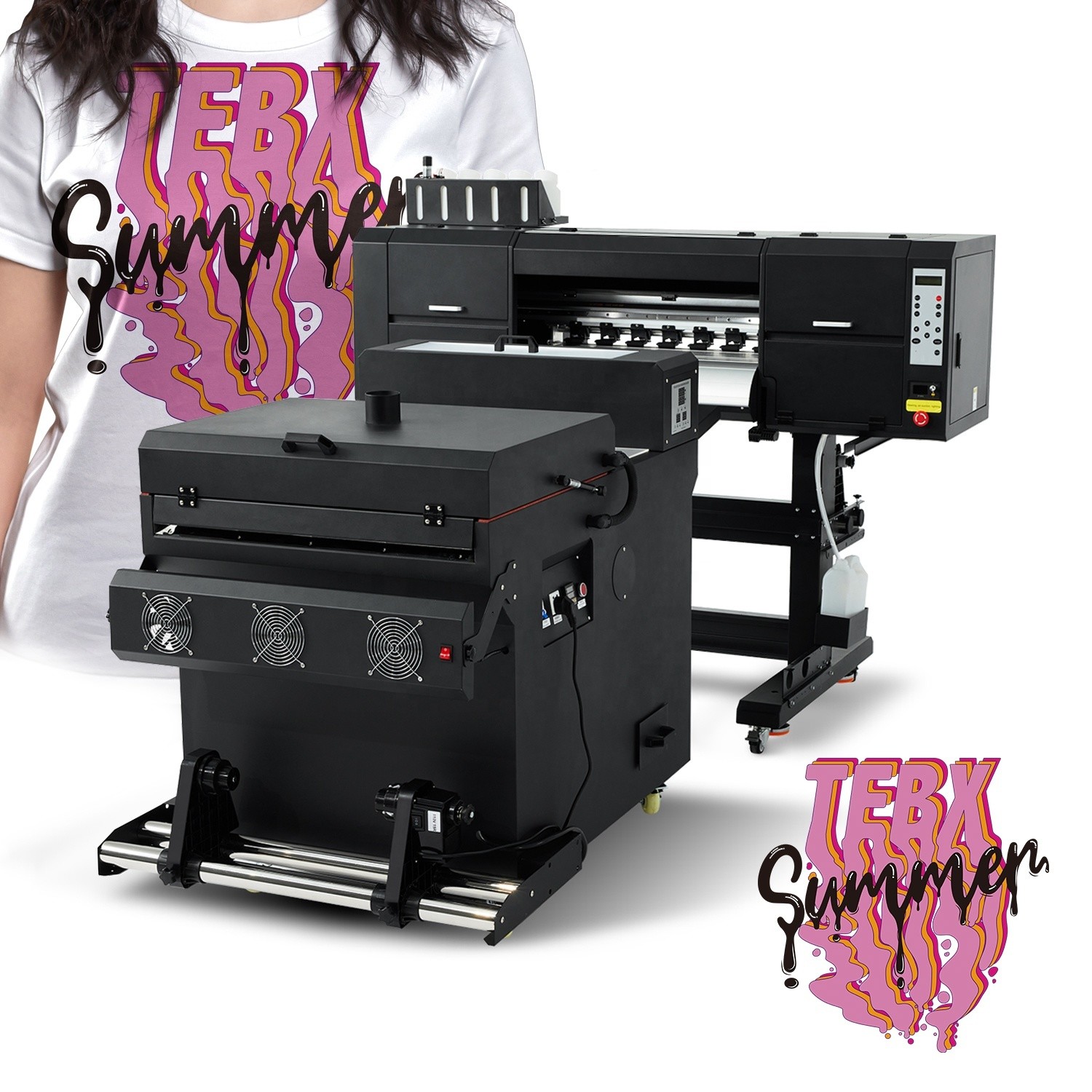 24inch Printing Size DTF T Shirt Printer With Heat Transfer Film 60cm*100m