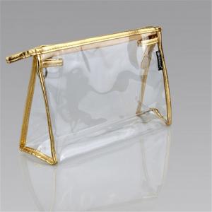 Wholesale Custom Clear PVC Cosmetic Bag / Toiletry PVC Travel Bag With Zipper from china suppliers